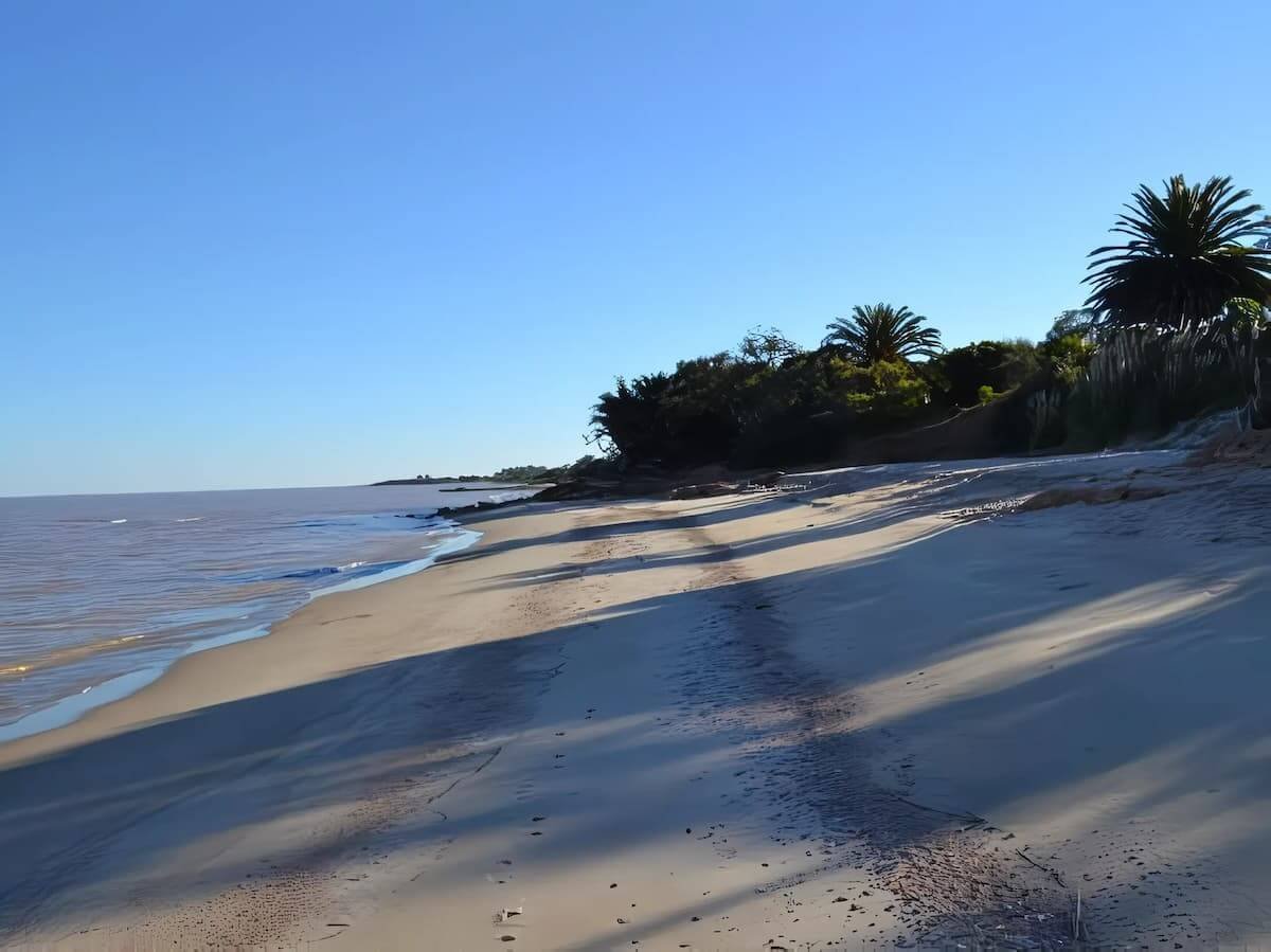 Vistas panorámicas del Río de la Plata desde el Balneario Britópolis, un destino ideal para desconectarse